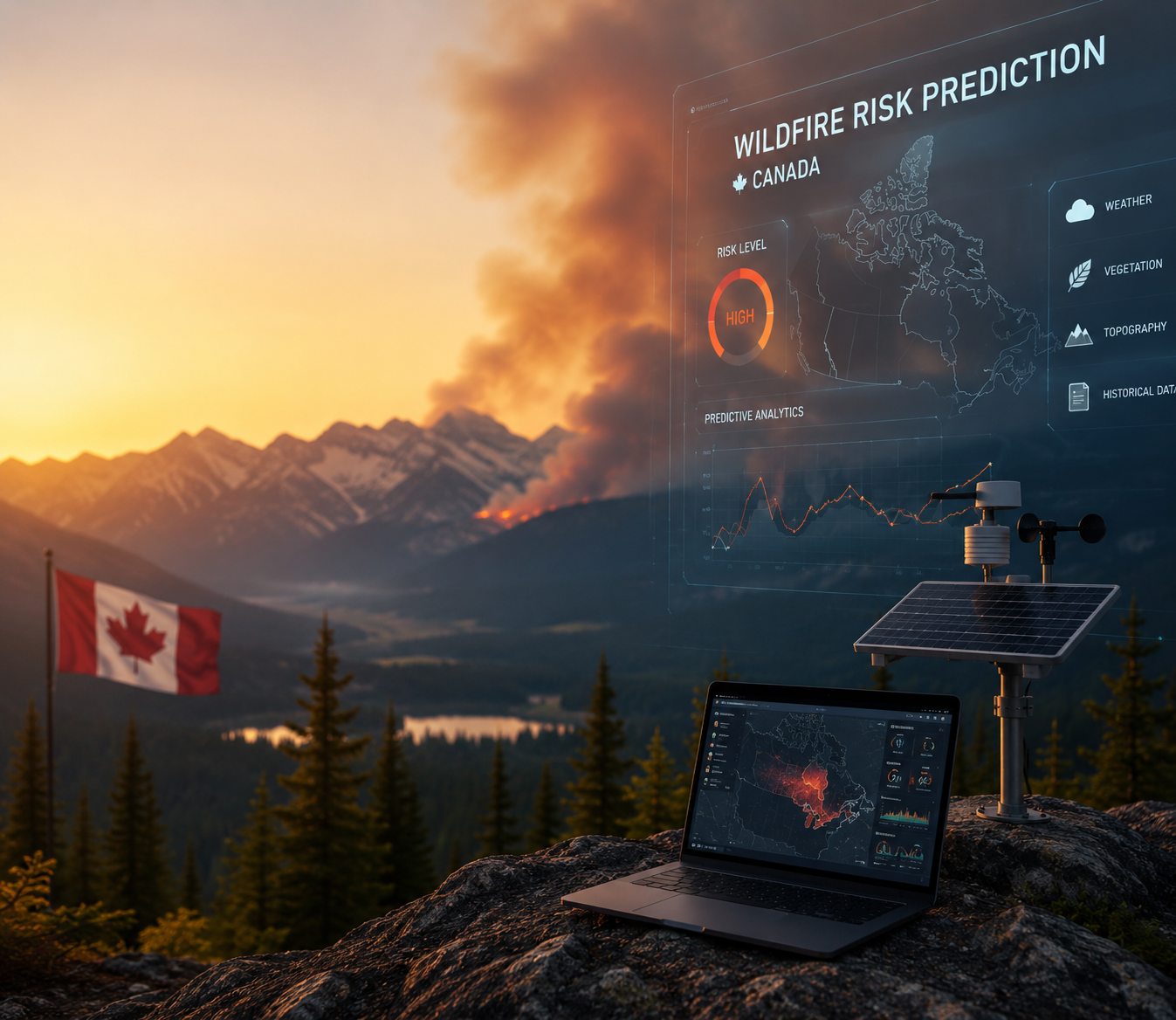 LeoSpark wildfire detection